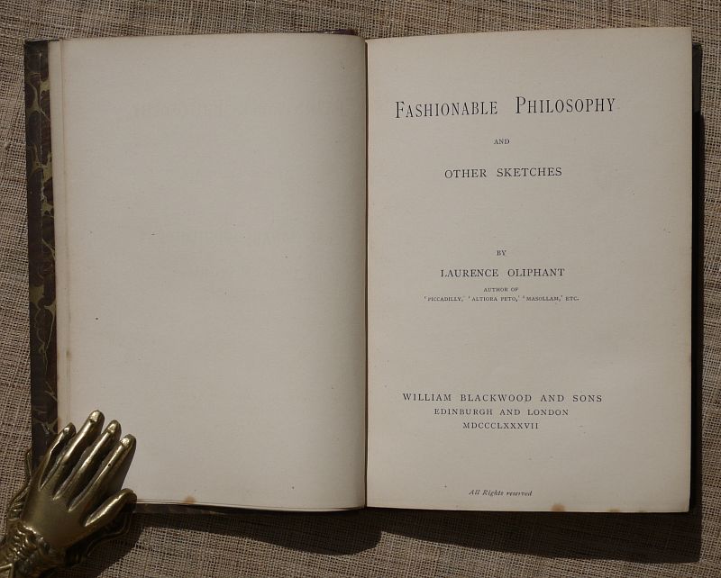 1887Oliphant_Fashionable Philosophy_title